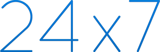 24x7 Secure Processing